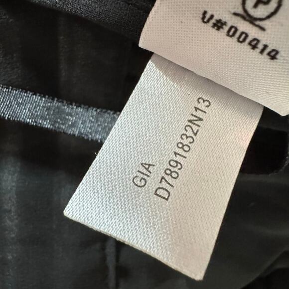 Diane Von Furstenberg DVF Gia Black Ruffle Skirt Cocktail Dress Size 8 Formal - Picture 8 of 13